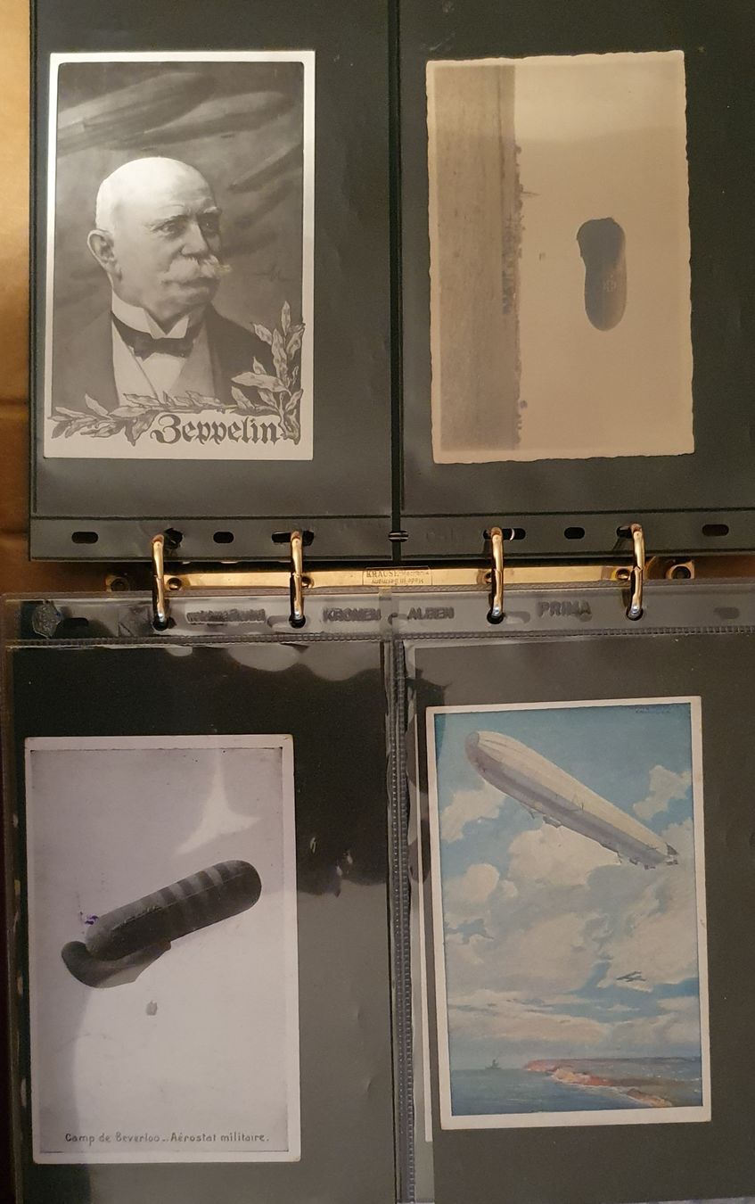 Cartoline postali: Zeppelin Postkartensammlung - 120 Stück – Usato da Kreuzlingen venduto da Rschweiz1