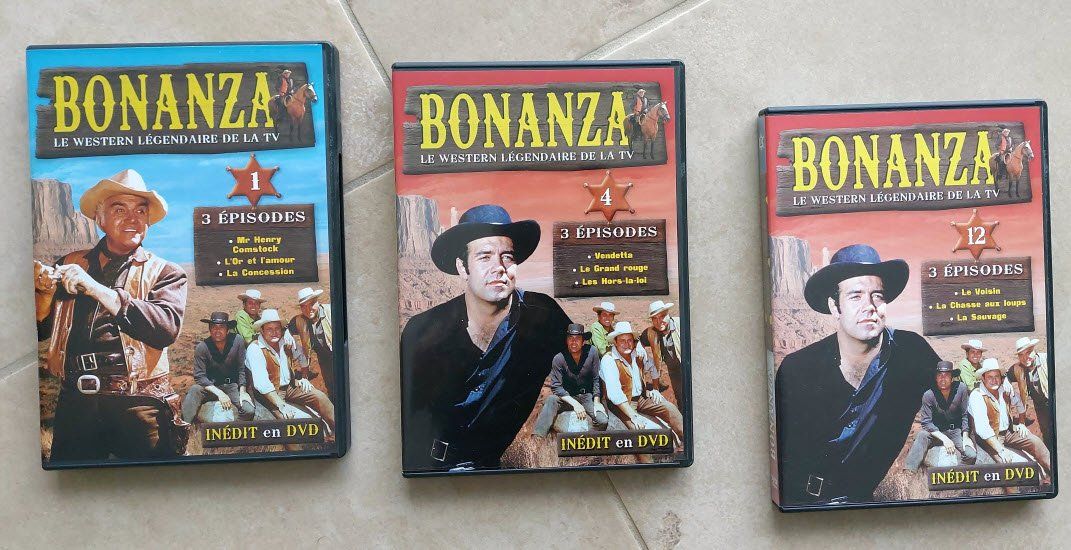 Alle DVDs: DVDs Western - 3 saisons de Bonanza – Gebraucht aus Romanel-sur-Lausanne von MichelAjac