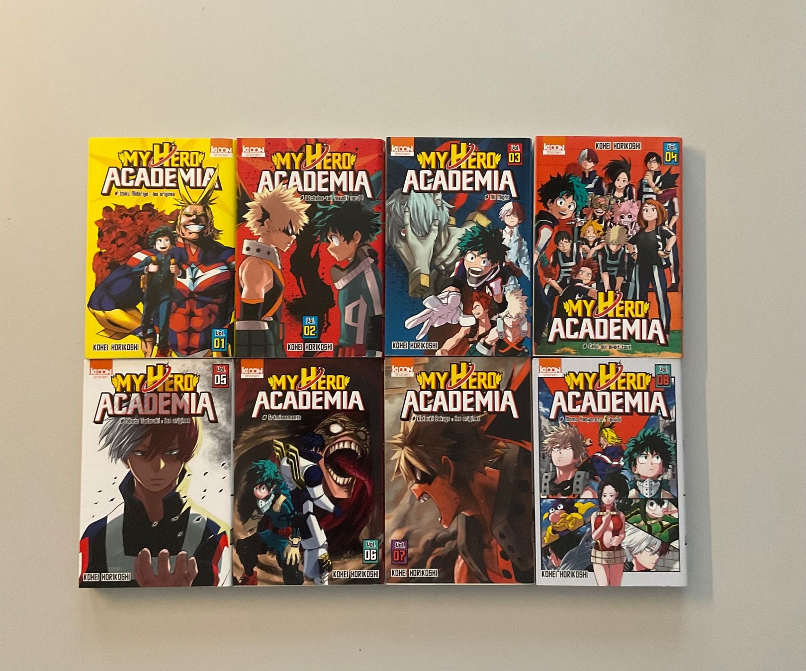 Fumetti: My Hero Academia 1 à 8 – Usato da Monthey venduto da Catherine74