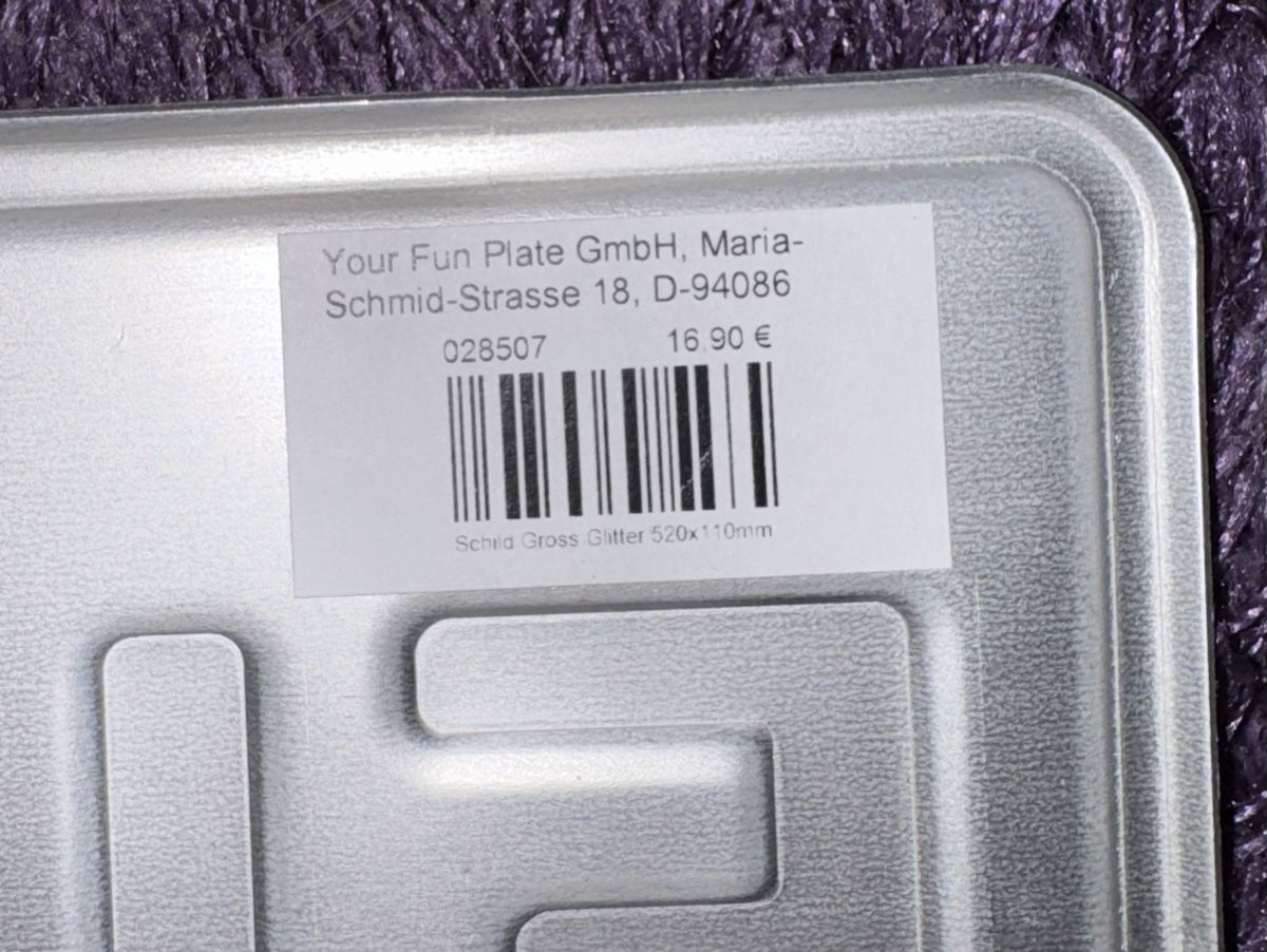 Schilder: Europapark Schild – Neu (gemäss Beschreibung) aus Wangs von Marisa.G 1