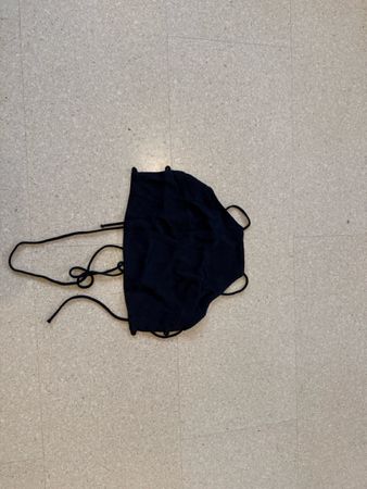 geschnürtes, rückenfreies Top Zara Grösse XS