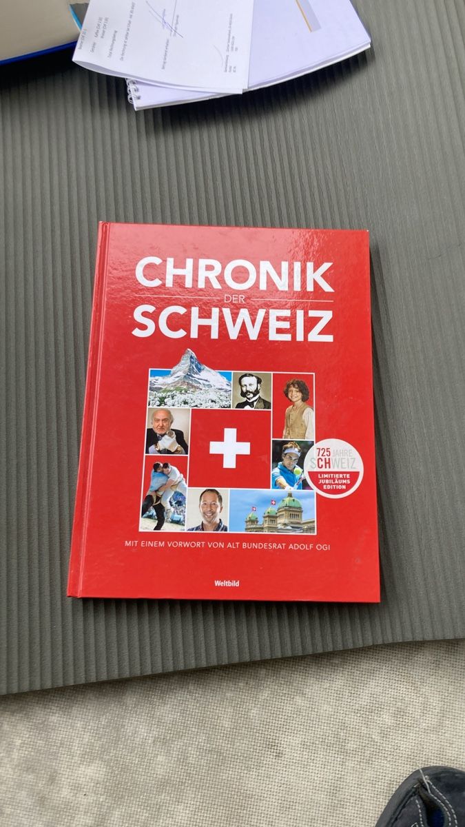Libri: Chronik der Schweiz - Limitierte Jubiläumsedition – Usato da Dübendorf venduto da rappoport