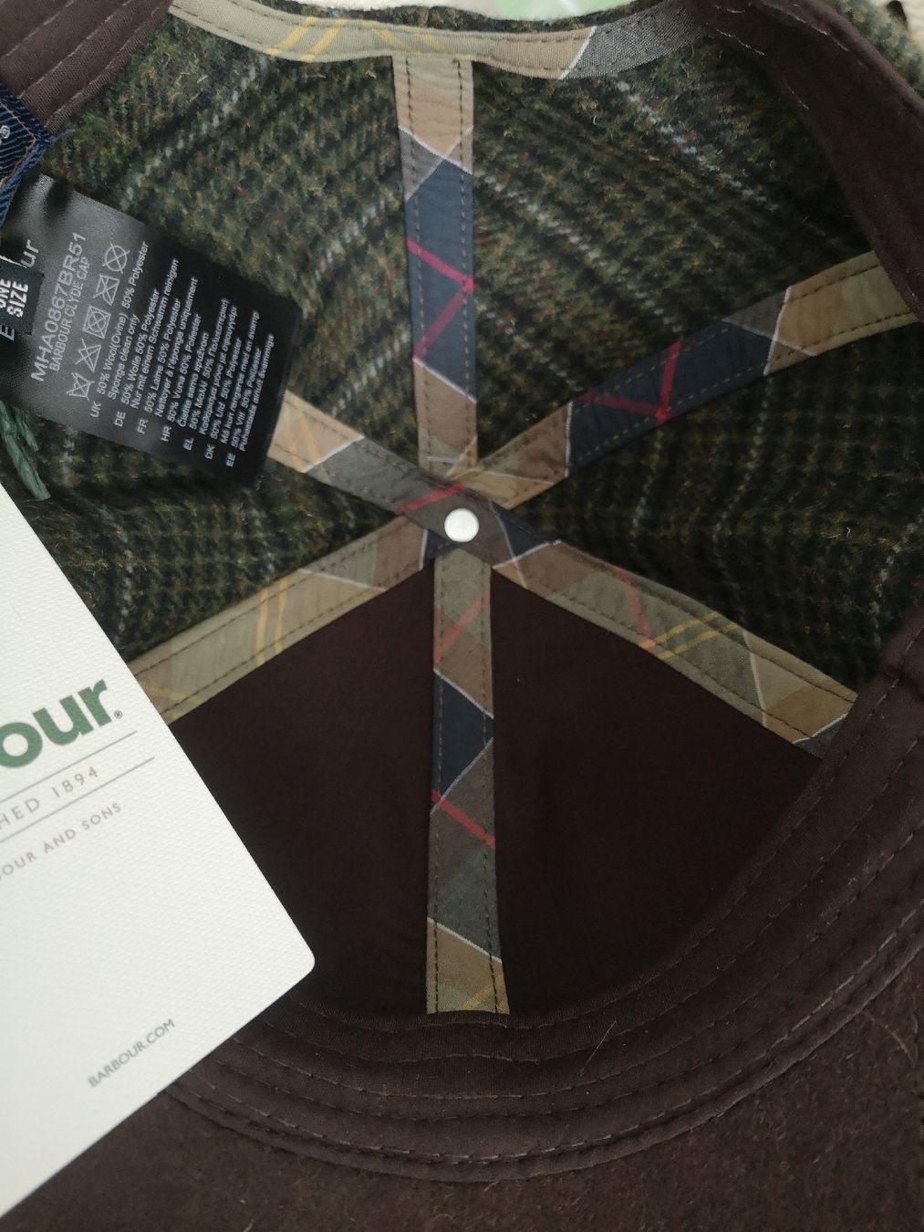 Barbour Copricapi, berretti & cappellini: Barbour Cap – Nuovo e nell'imballaggio originale da Brig venduto da Tucan_52wm 1