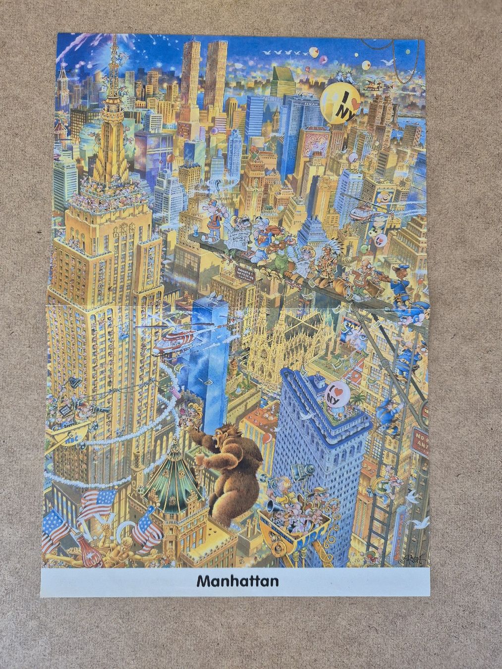 Heye Puzzle: Ryba Puzzle "Manhattan" 1000 Teile – Usato da Wernetshausen venduto da cmmj2022 3