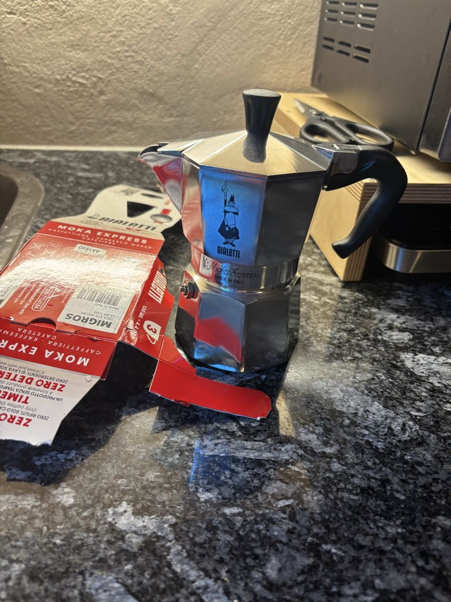 Bialetti Macchine per caffè & Macchine per espresso: Bialetti Moka 3 tassen – Nuovo (secondo la descrizione) da Bern venduto da manu.3012 1