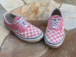 Vans femme rose carreaux