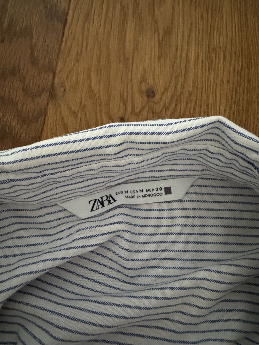 Zara Camicette: Zara Hemd mit Glitzerkragen – Nuovo (secondo la descrizione) da zürich venduto da ali_gy25 1