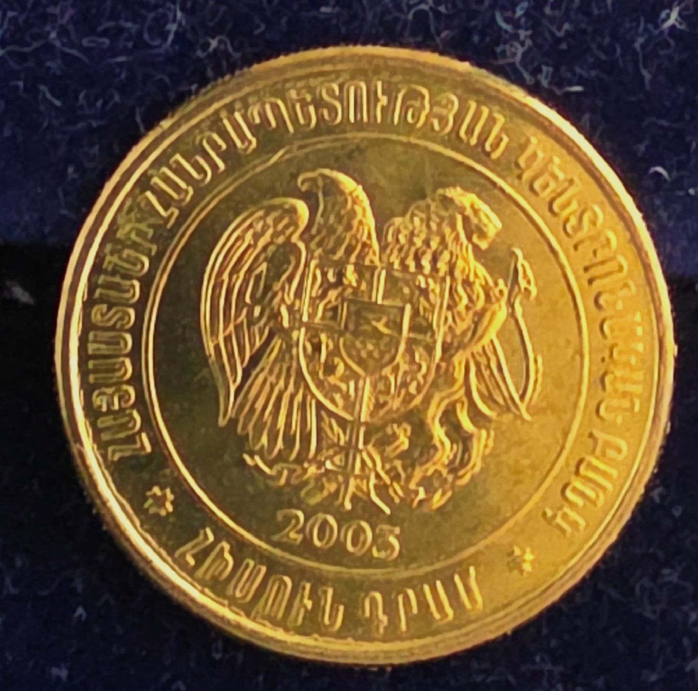 Tutti le monete: ARMENIEN 50 DRAM 2003 – Nuovo (secondo la descrizione) da winterthur venduto da CoinPassion 1