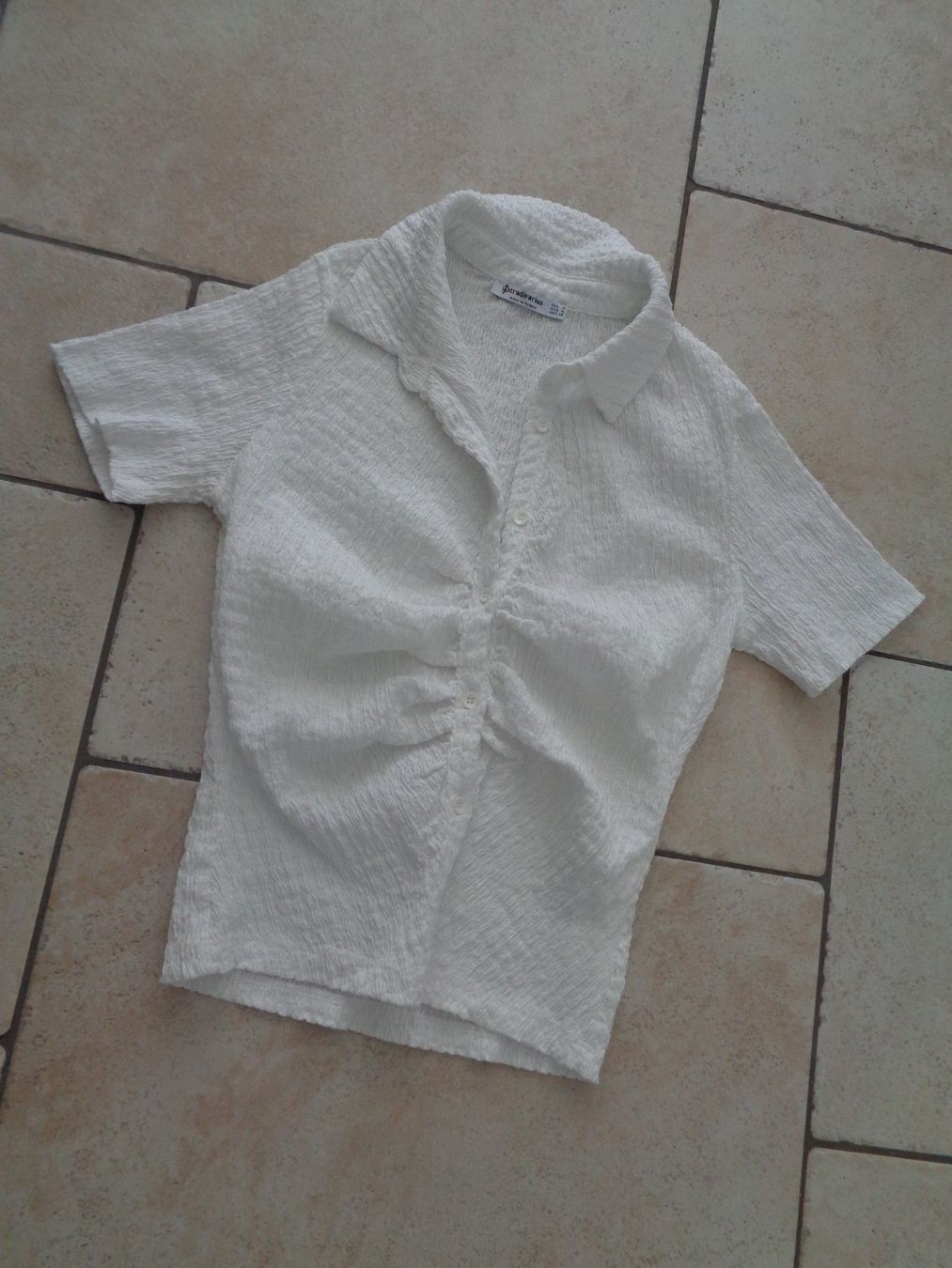 Stradivarius Blusen: Bluse kurzarm  Stradivarius  Grösse M – Gebraucht aus Kreuzlingen von Robi-2003
