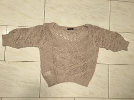 Strickpullover hellrosa.