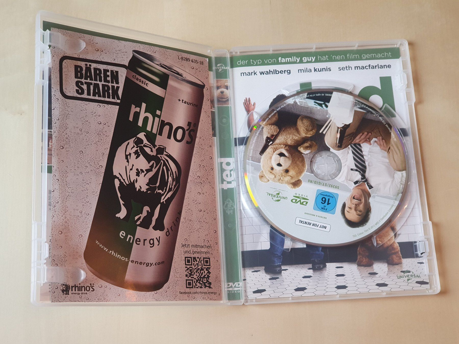 Alle DVDs: Ted – Gebraucht aus Stansstad von collectorsshop 2