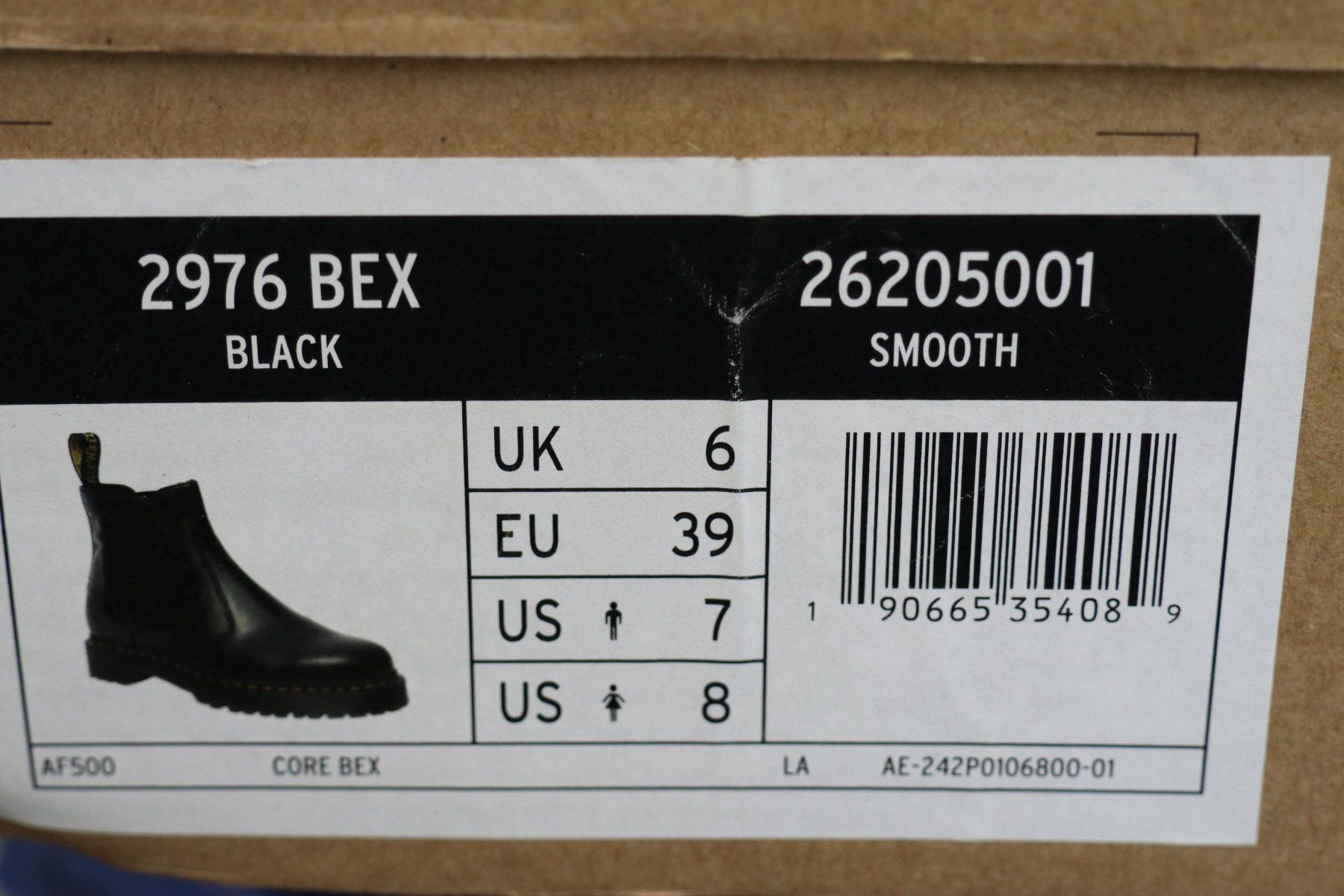 Dr. Martens Scarpe da uomo: Dr. Martens 2976 BEX Stifelette, EU 39 – Nuovo e nell'imballaggio originale da Liestal venduto da FuV01 6