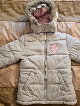 Mädchen Winterjacke Palomino (C&A) Gr. 122 Guter Zustand