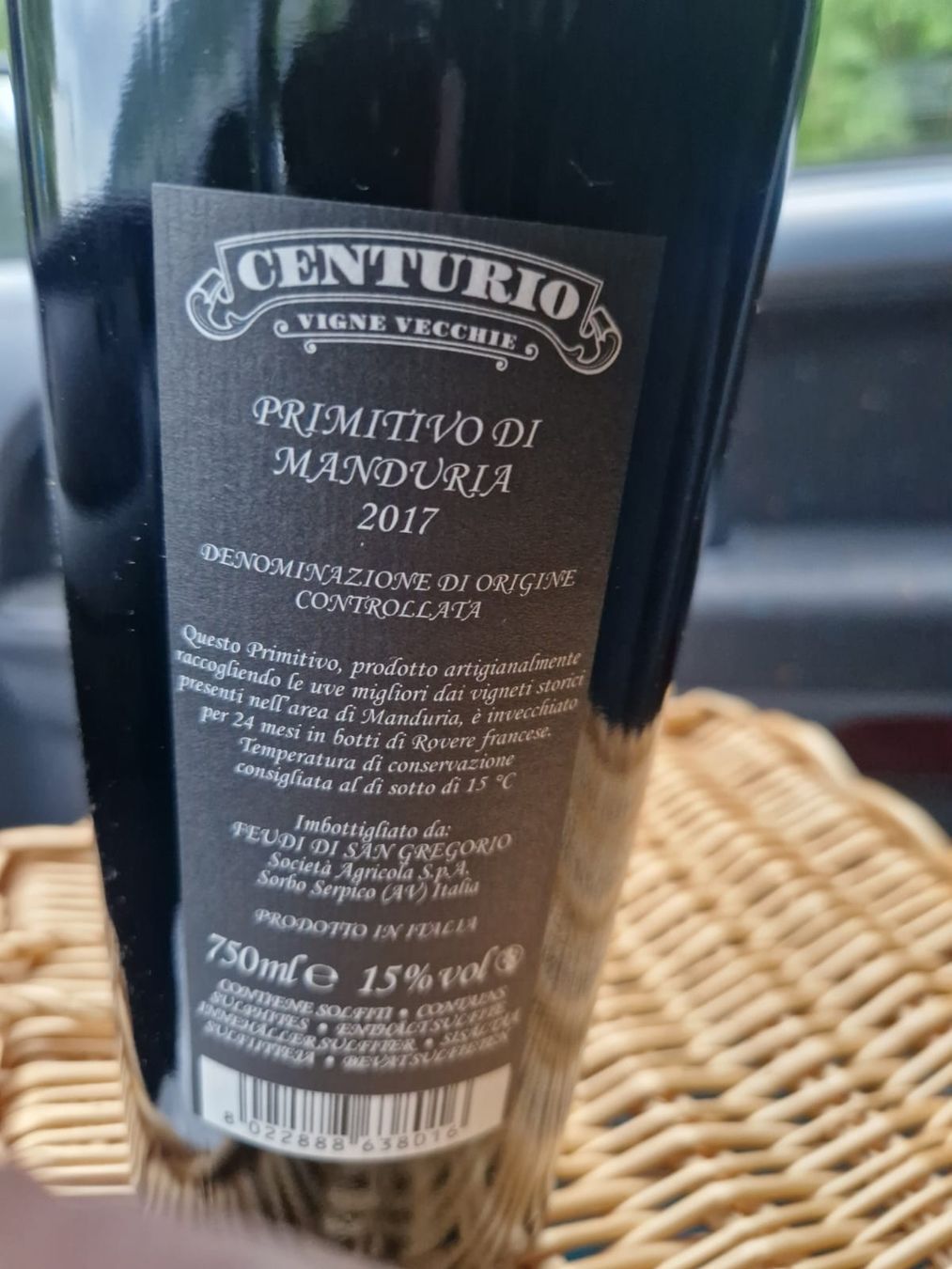 Vino: Centurio Primitivo di Manduria 2017,Vigne Vecchie! – Nuovo e nell'imballaggio originale da Bettlach venduto da Antonio_Bruzzese 1