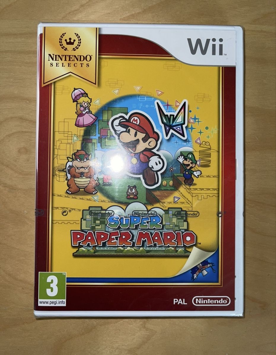 Nintendo Giochi: Super Mario Paper Wii neuf – Nuovo e nell'imballaggio originale da Nyon venduto da kelkal0
