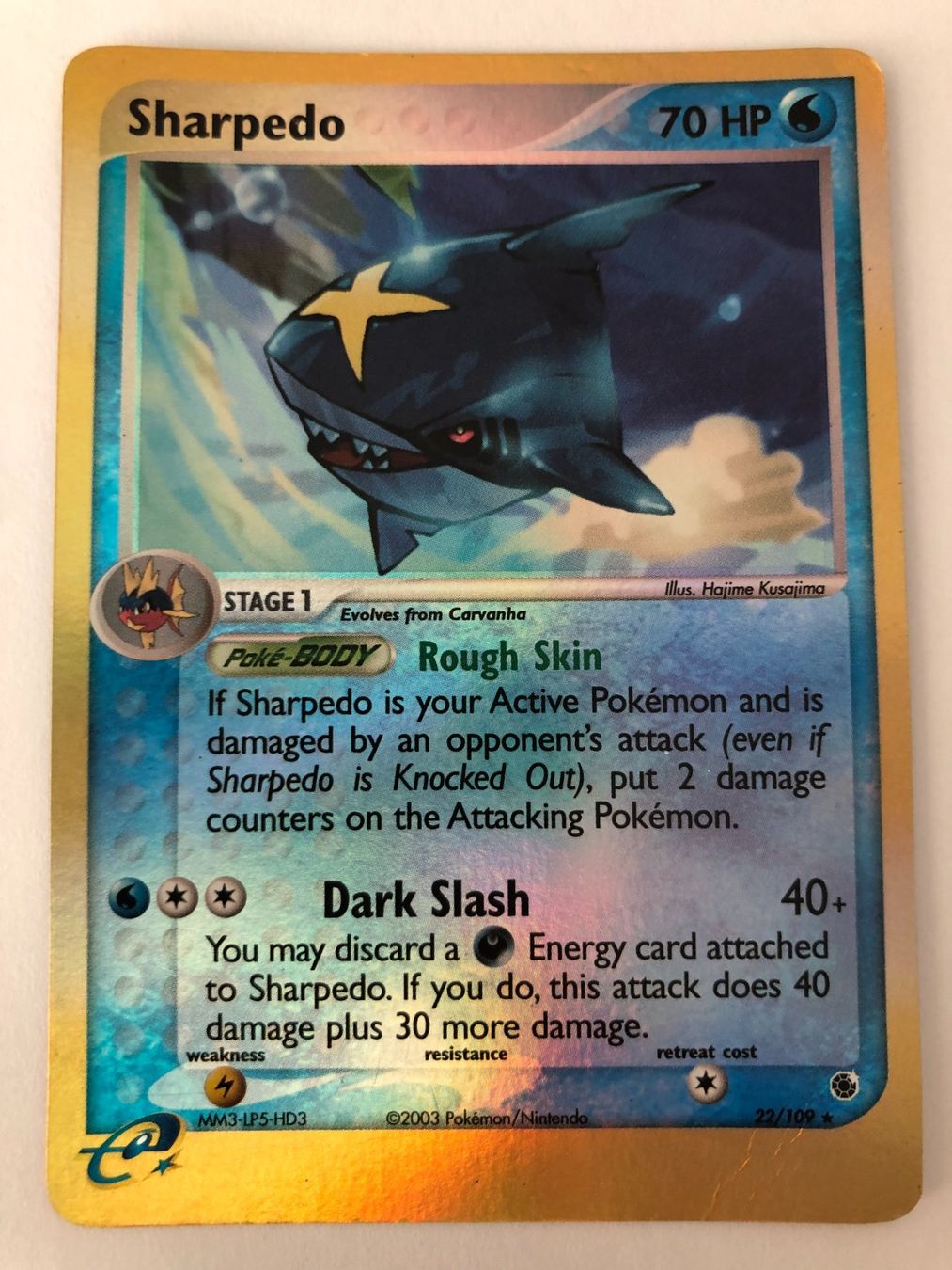Pokémon Carte collezionabili: Sharpedo - Reverse Holo -  EX Rubin & Saphir - Pokemon – Usato da Nussbaumen AG venduto da Bika-Shop