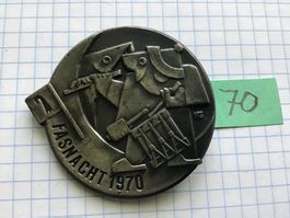 Baslerfasnachtsplaketten Silber 1970