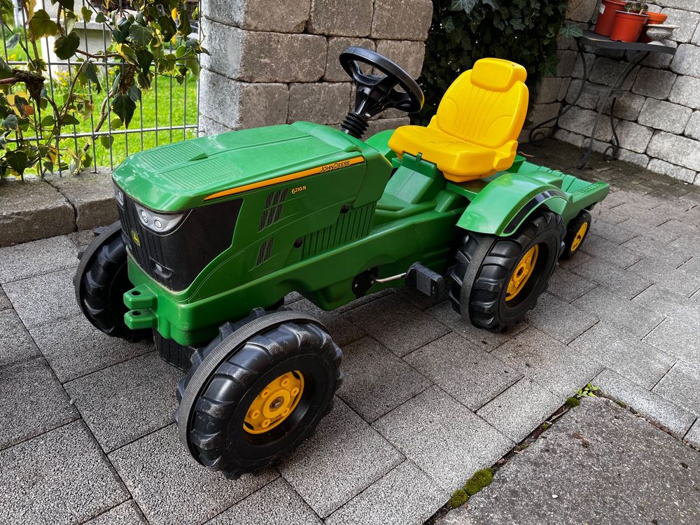 John Deere Kindertraktor mit Anhänger | Kaufen auf Ricardo