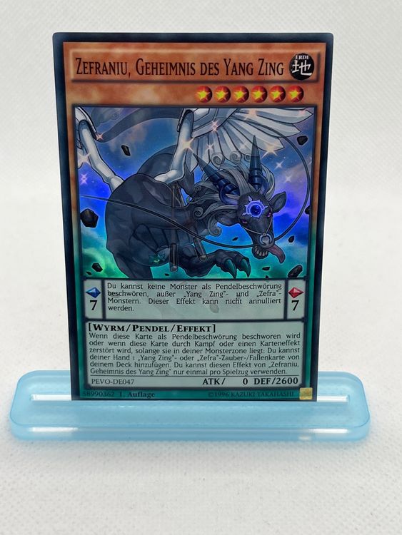 thumbnail image 2 of Zefraniu, Secret Of The Yang Zing - MGED-EN072 Rare 1st Edition - Maximum Gold: El Dorado Single Card 2 of 12