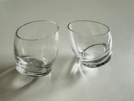 Deux verres Rosenthal Studio Line à liqueur, Schnaps Eggs