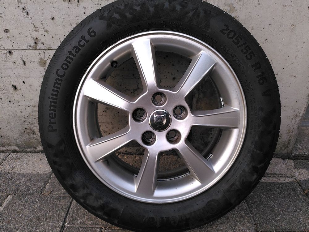 Felgen für Jaguar XType mit neuwertigen Sommerpneu Kaufen auf Ricardo