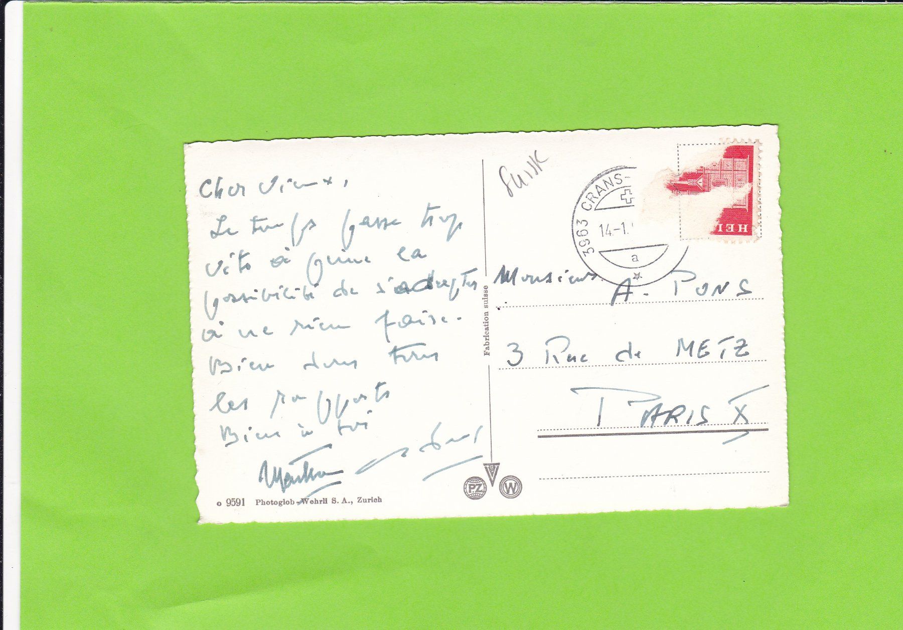 Cartes postales: Montana-Crans – D'occasion à St. Peterzell par neckertal 1