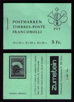1968/70_413+15+16_BAUDENKMÄLER_MARKENHEFT 0-60_10-30 Rp.! **