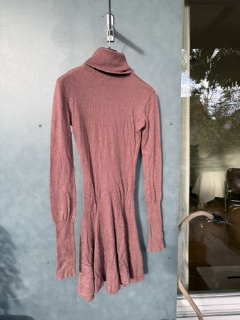 Kleid Wolle, Rollkragen, Gr. S 🍁
