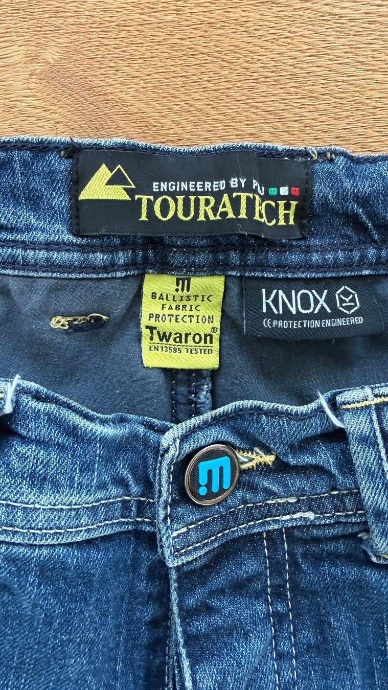 Pantaloni: Touratech Motorrad-Jeans mit Protektoren – Usato da Schwellbrunn venduto da GuyLeBlanc 3
