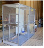 Aluminium-Voliere 2×2×2m | Fieger | komplett | Selbstabholun