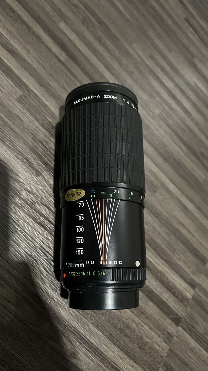 Obiettivi: Takumar-A Zoom 70-200mm Objektiv – Usato da Unterkulm venduto da Sita013