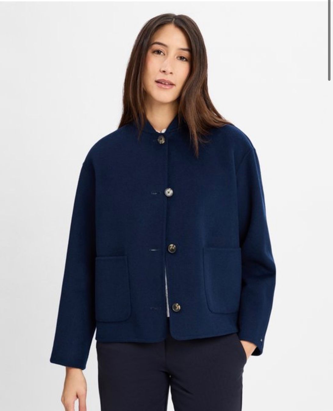 Tommy Hilfiger Mäntel: DUNKELBLAUER TOMMY HILFIGER MANTEL – Gebraucht aus Brütten von ren_xj6h 1