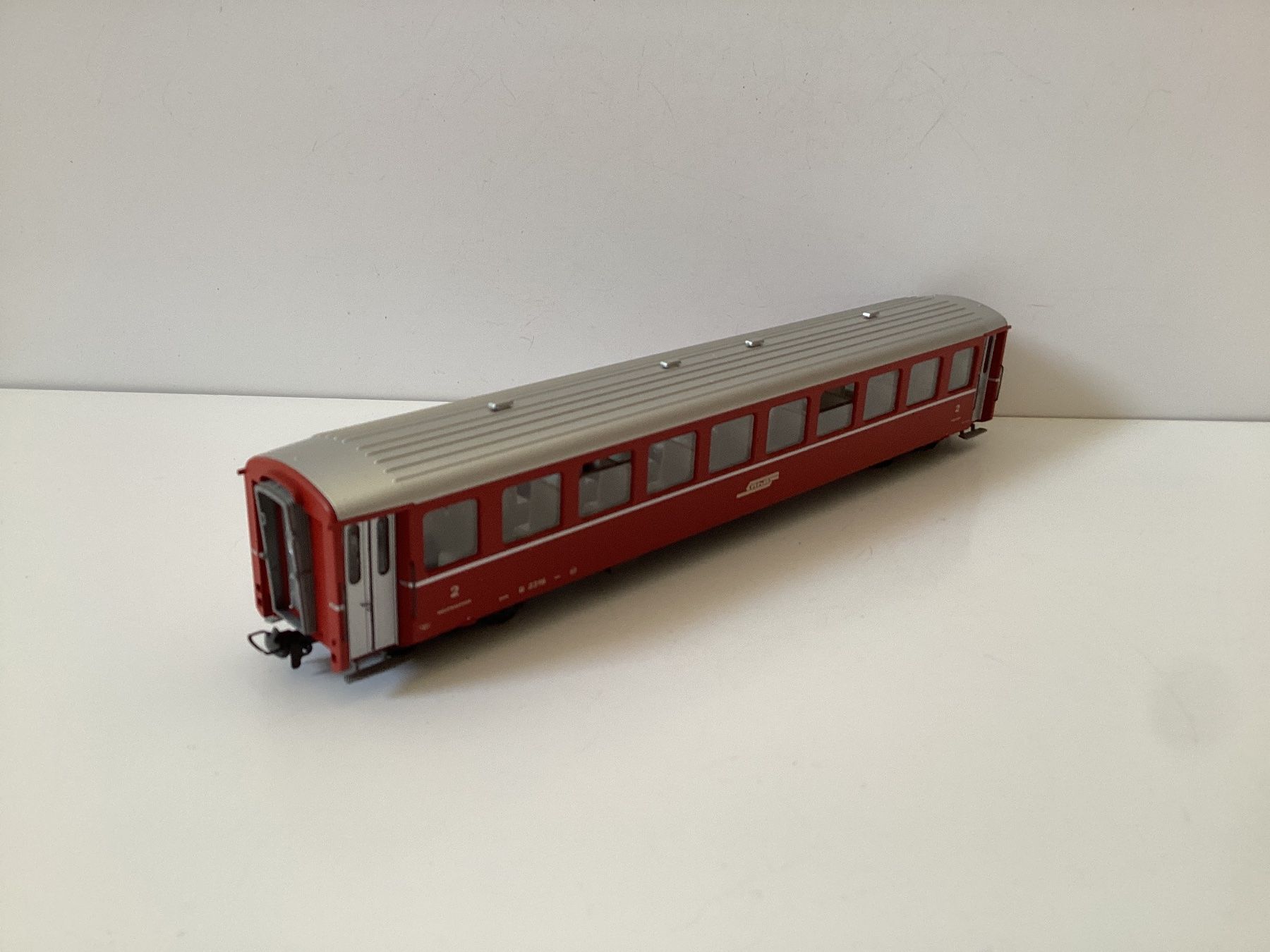 Bemo Modellini di ferrovie: Bemo Personenwagen RhB 1:87 H0m – Usato da Effretikon venduto da simtek_de 1