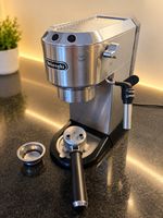 DeLonghi Dedica Siebträgermaschine silber guter Zustand