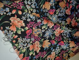 Stoff Viscose Crepe
