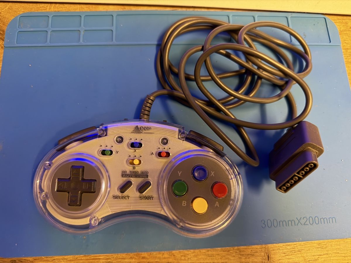 Controller: Access Line Gamecontroller für SNES (Modell: EL300) – Difettoso da Adliswil venduto da ene_8kn2 1