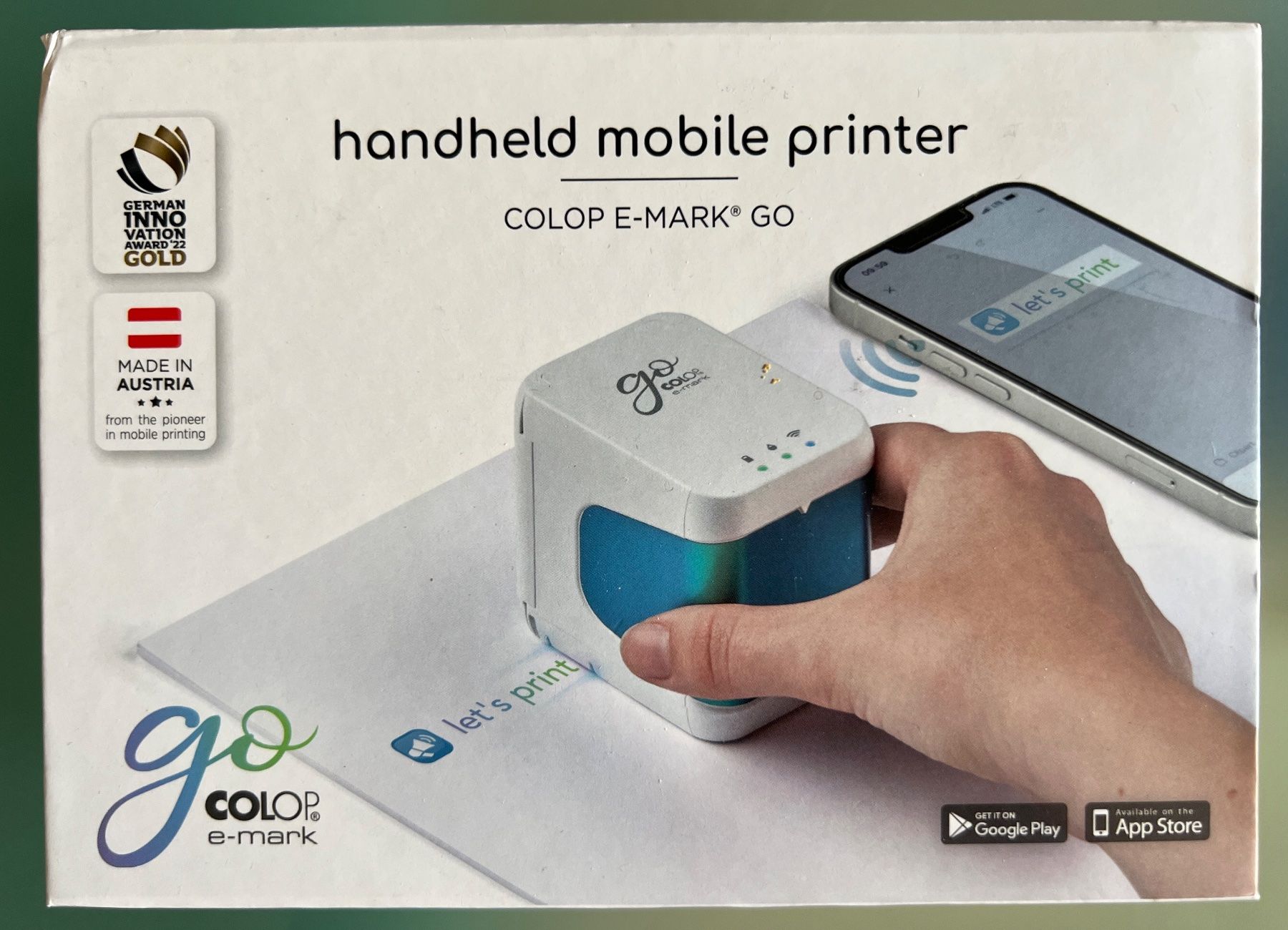 Stampanti: Colop e-mark go - mobiler Handdrucker – Usato da Brunnen venduto da Bonitoman