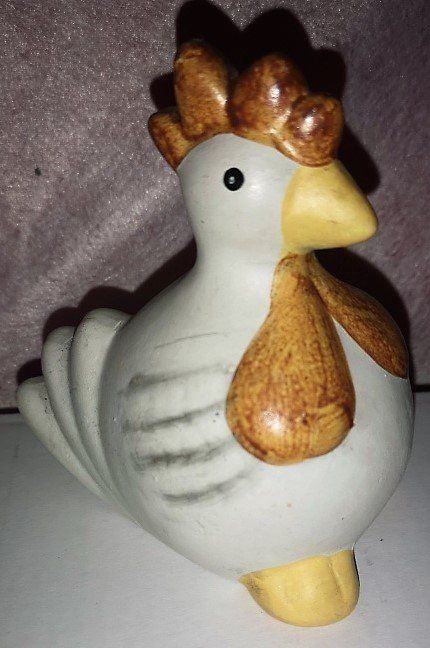 Statuette: Ostern Hahn aus Keramik – Nuovo (secondo la descrizione) da Lutzenberg venduto da Pinschi01 1