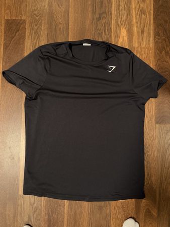 Gymshark Sportshirt schwarz Grösse L guter Zustand