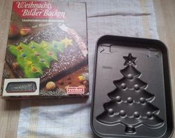 Backform Kuchen Form backen Tannenbaum Tanne Baum Weihnacht