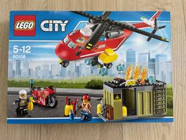 Lego City 60108 Unité d'extinction pompiers 5-12 ans - neuf