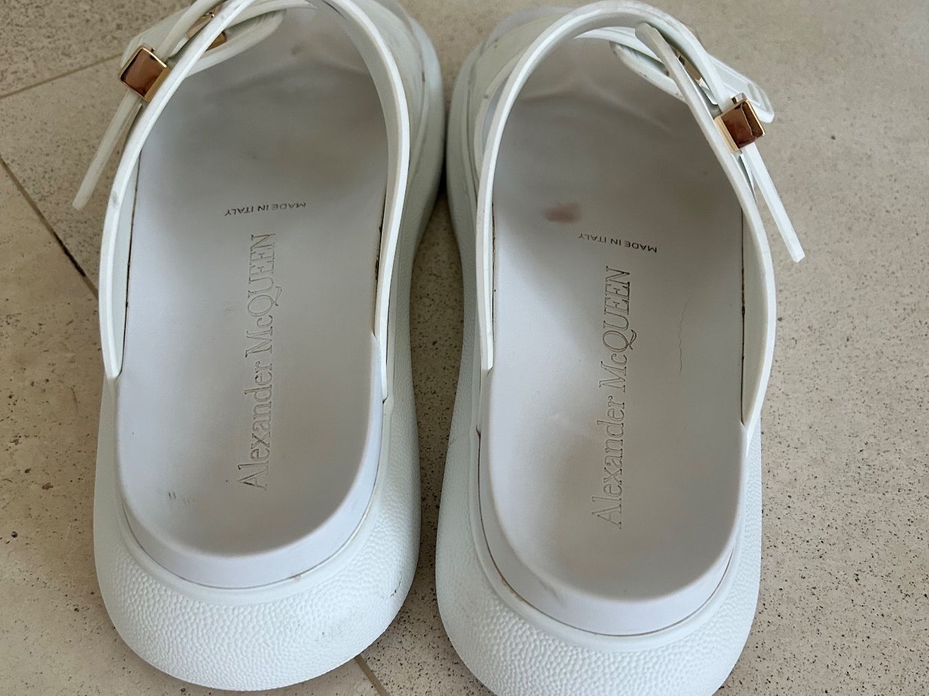 Alexander Mcqueen Scarpe da donna: Alexander McQueen Plateau Pantoletten – Usato da Zürich venduto da predisha 3