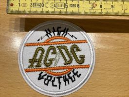 AC/DC Patch Sticker Aufnäher Metal Rock Band 8