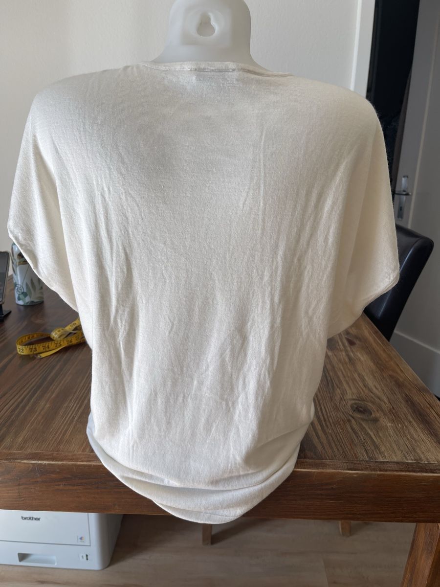 Maglioni & Felpe: Pull Eric Bompard cachemire soie blanc cassé T. Unique bon e – Usato da Kloten venduto da Vermicelles 2