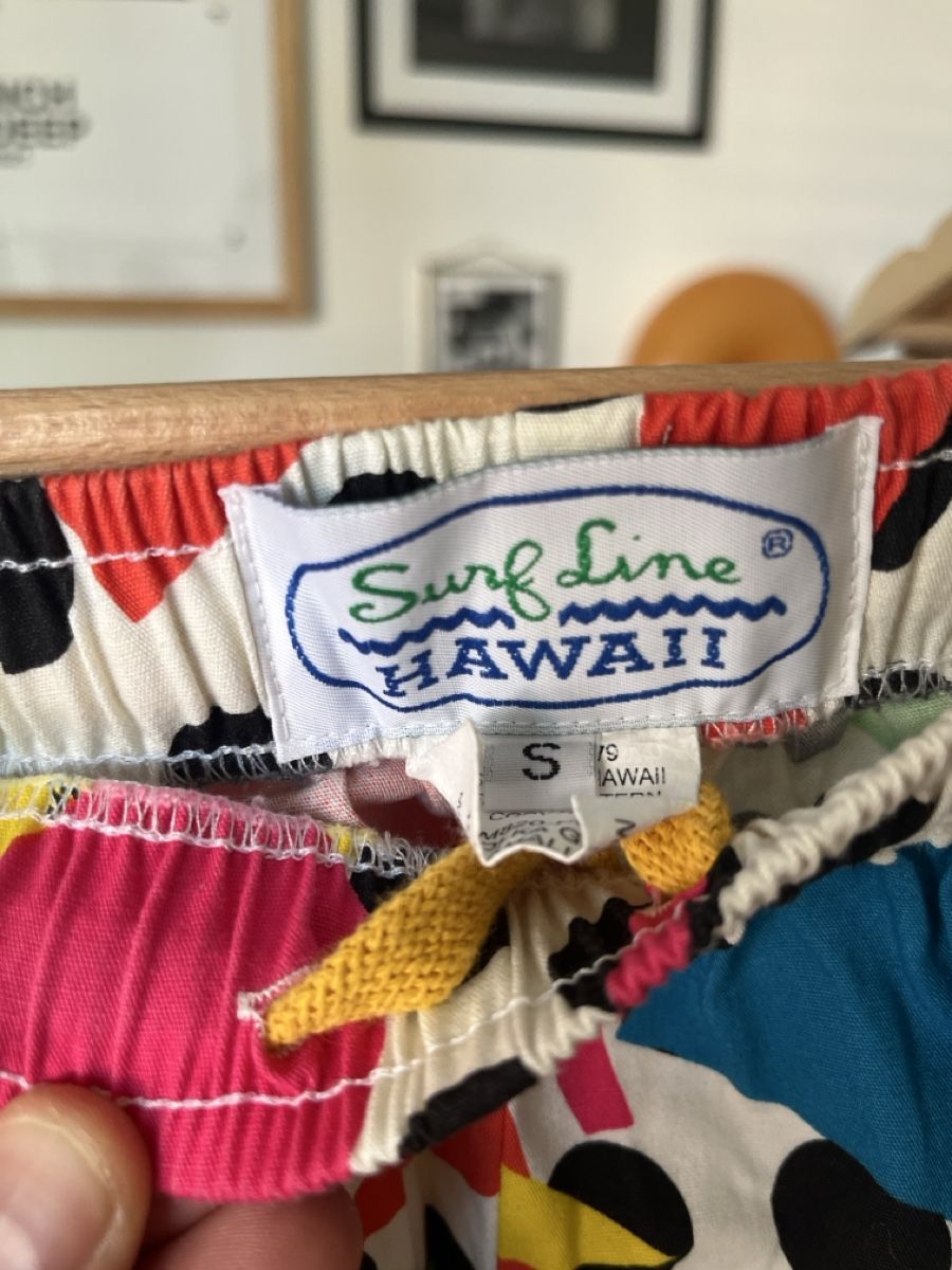 Pantaloni: Surf line Hawaii Shorts S – Usato da Zürich venduto da Sasori 2