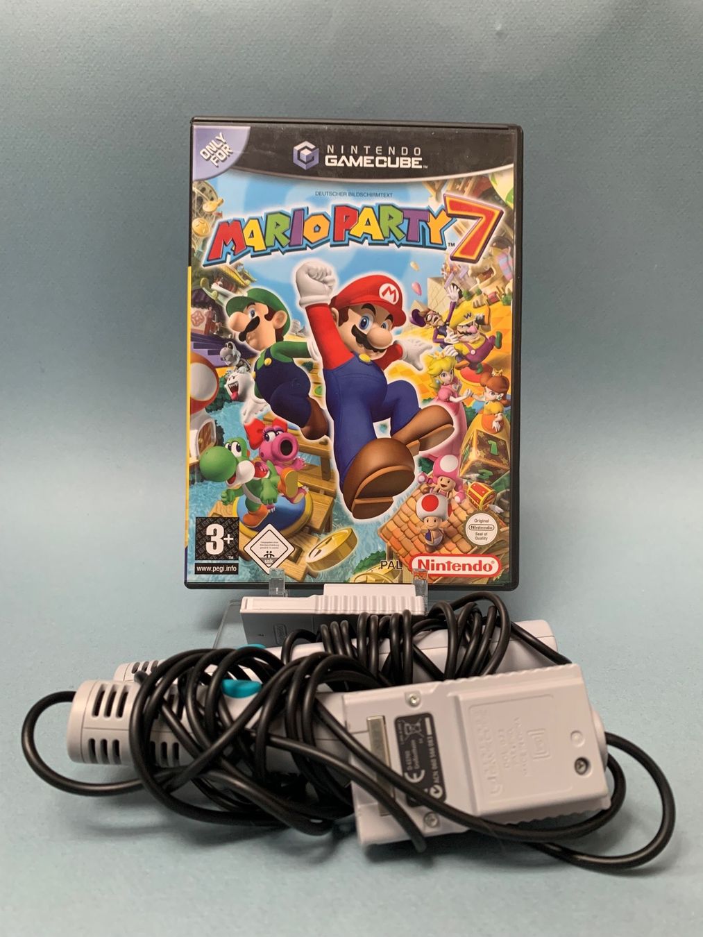 Nintendo Giochi: Gamecube / Mario Party 7 inklusive 2 Mikrofone – Usato da Kölliken venduto da sergesellsretro