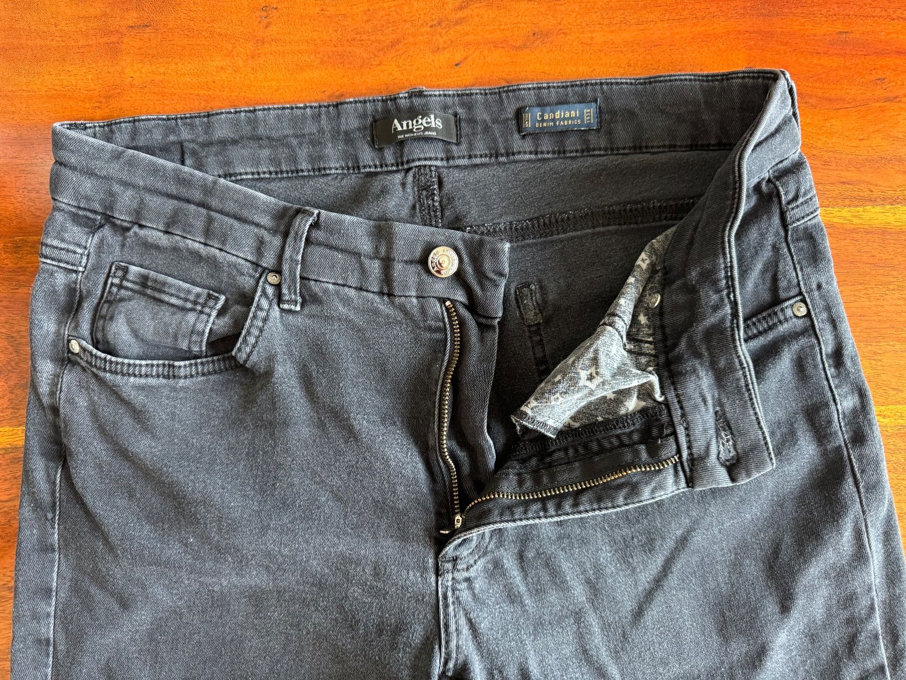 Angels Jeans: ANGELS JEANS, GR. 31, ANTHRAZIT, BEQUEM, ZEITLOS – Gebraucht aus Zürich von rolo66 6
