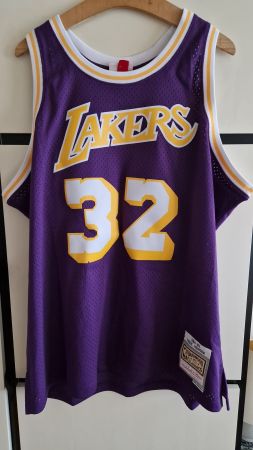 Maillot NBA Lakers Mitchell & Ness de Magic Johnson