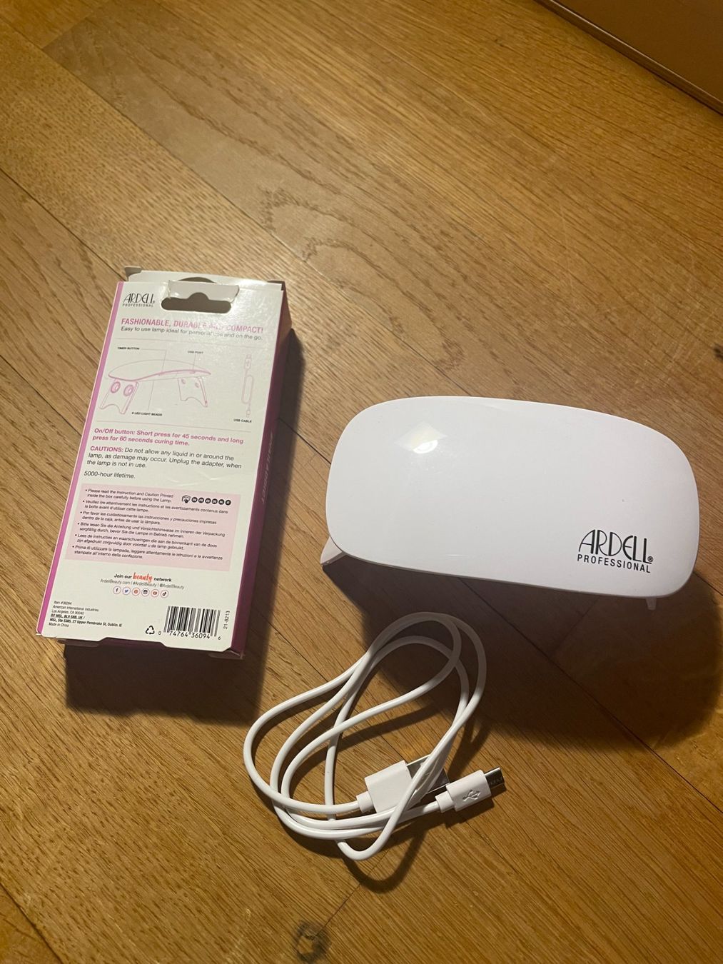 Lampade: Ardell Nail Addict - Led Gel Lamp – Usato da Aarau venduto da Chicca2006 1