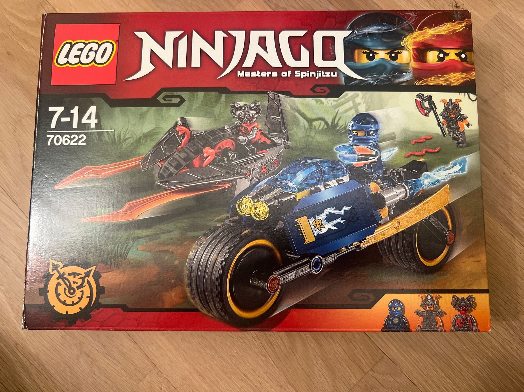 LEGO Ninjago 70622, Katana V11 und Splyder-Bike, komplett (Gebraucht ...